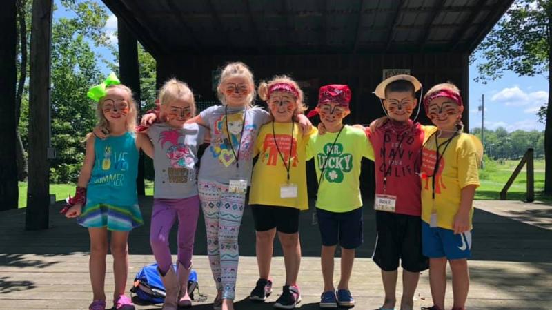 CloverBud Day Camp Campers